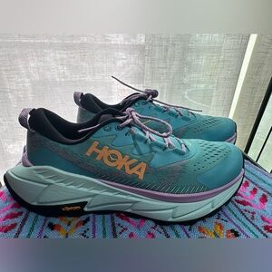 Hoka Women's Teal and Lavender Athletic Shoes NEW!